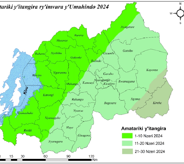 Imvura y’Umuhindo iratangirana n’ukwezi gutaha-Meteo