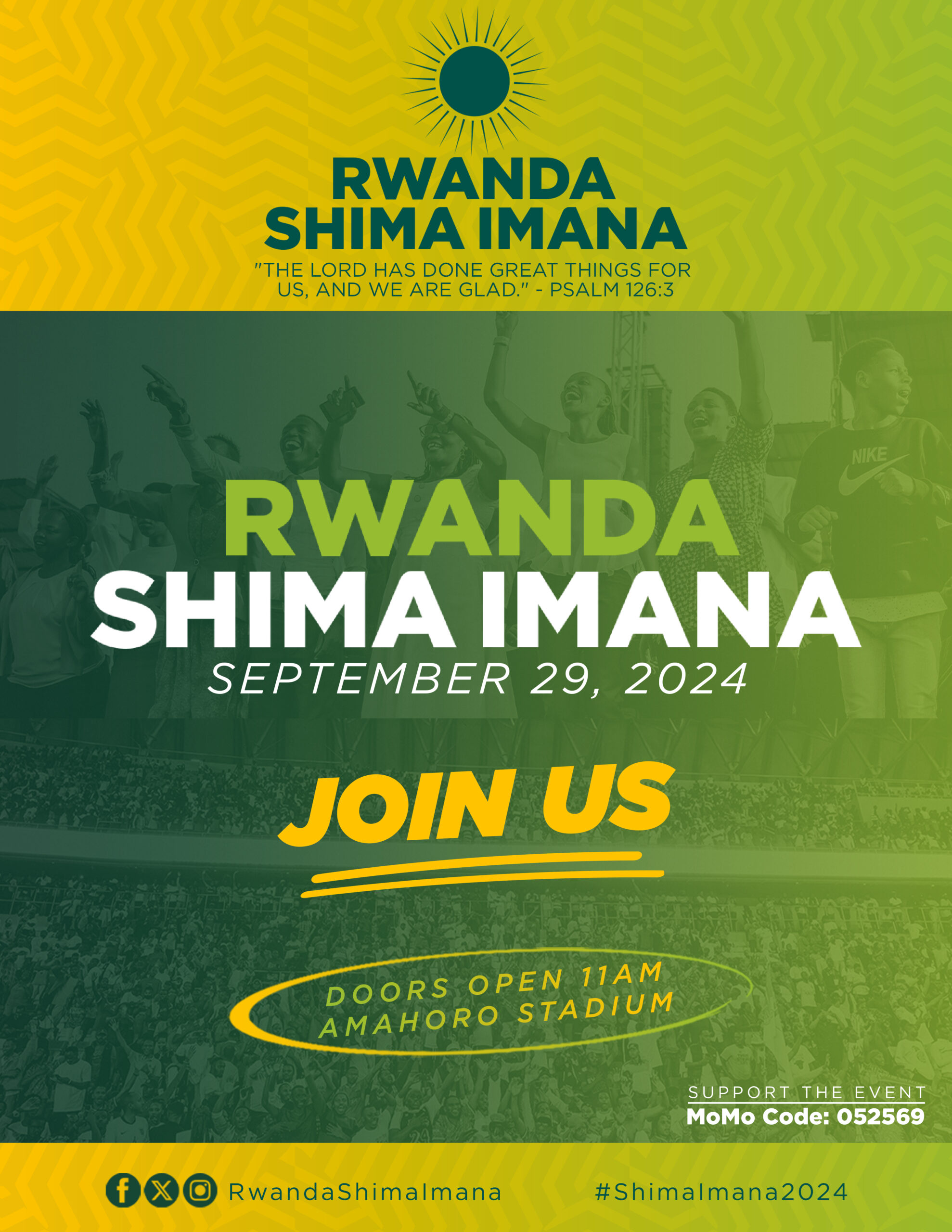 Amadini n’amatorero yose agiye guhurira muri Rwanda Shima Imana