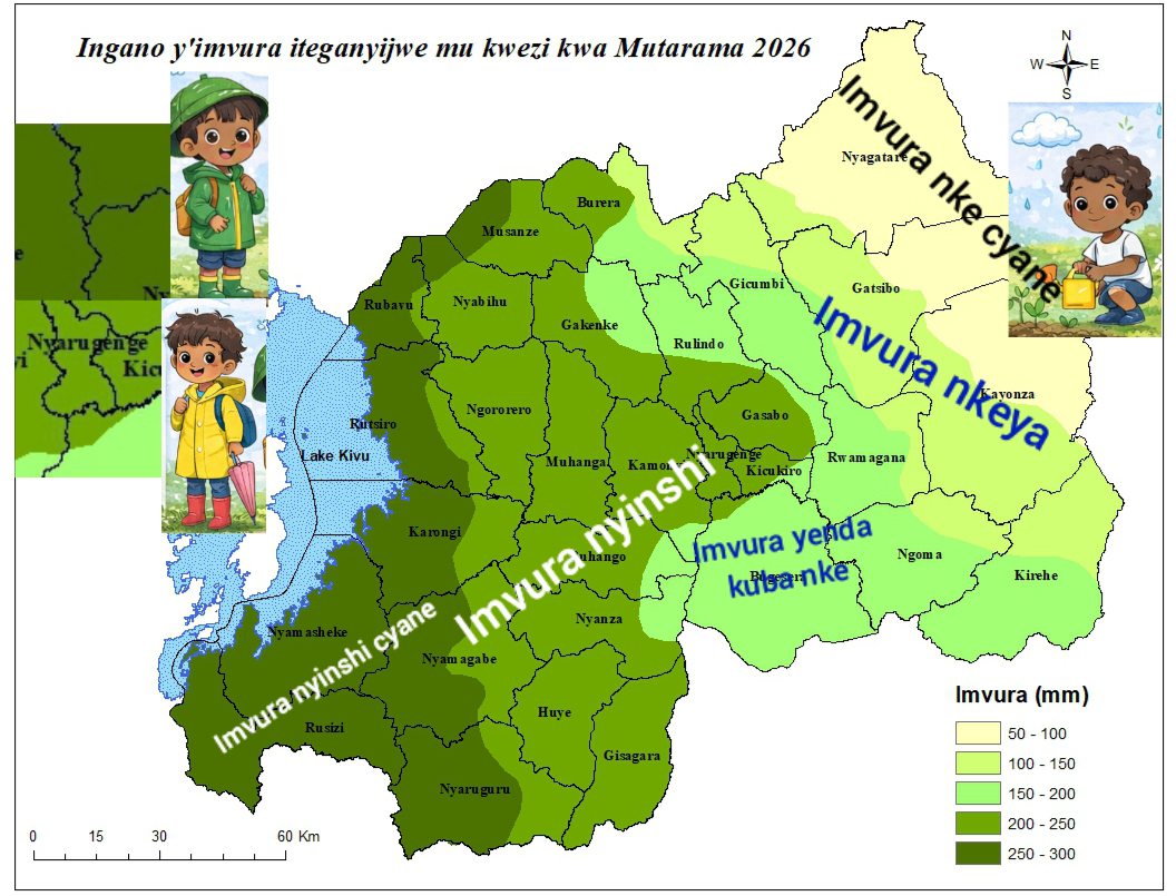 Imvura izaba nyinshi kurusha isanzwe igwa muri uku kwezi-Meteo