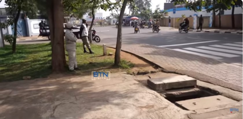 Polisi yamaze iminsi 5 itavana amaso kuri rigole yahungiyemo abakekwaho ubujura