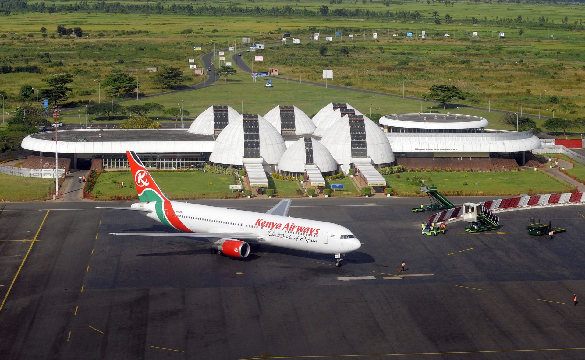Burundi Army Tests weapons near Bujumbura Airport